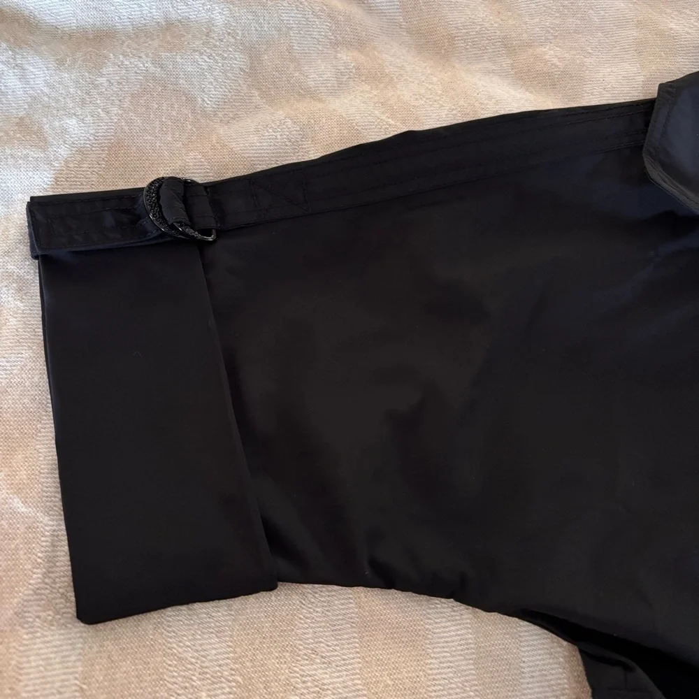 St. John Black Double-Breasted Dolman Sleeves Evening Jacket Sz M EUC
